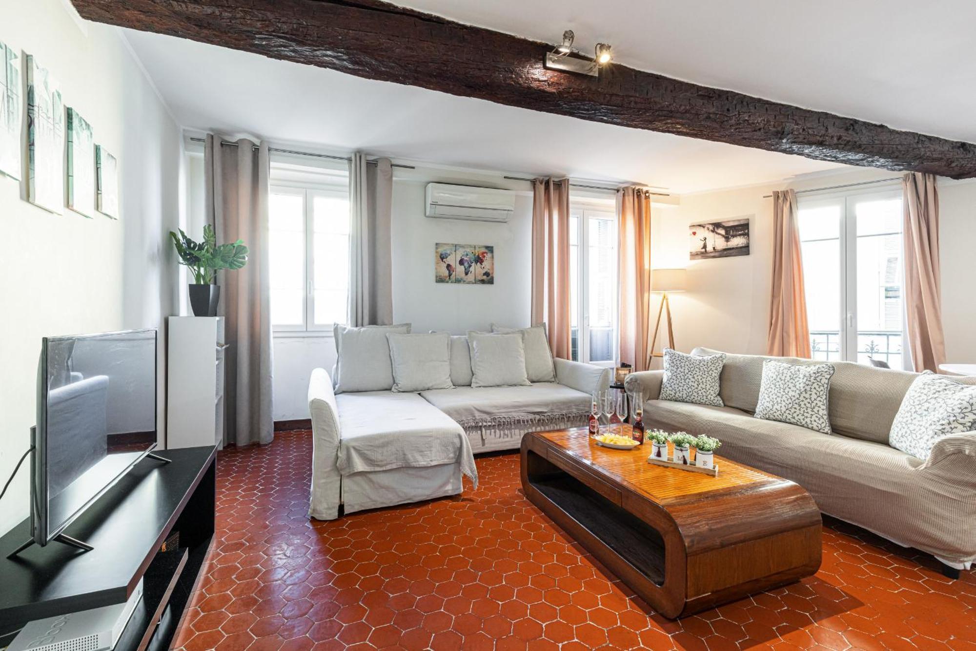 דירות ניס Large 3 Bdr Old Town - Ac מראה חיצוני תמונה