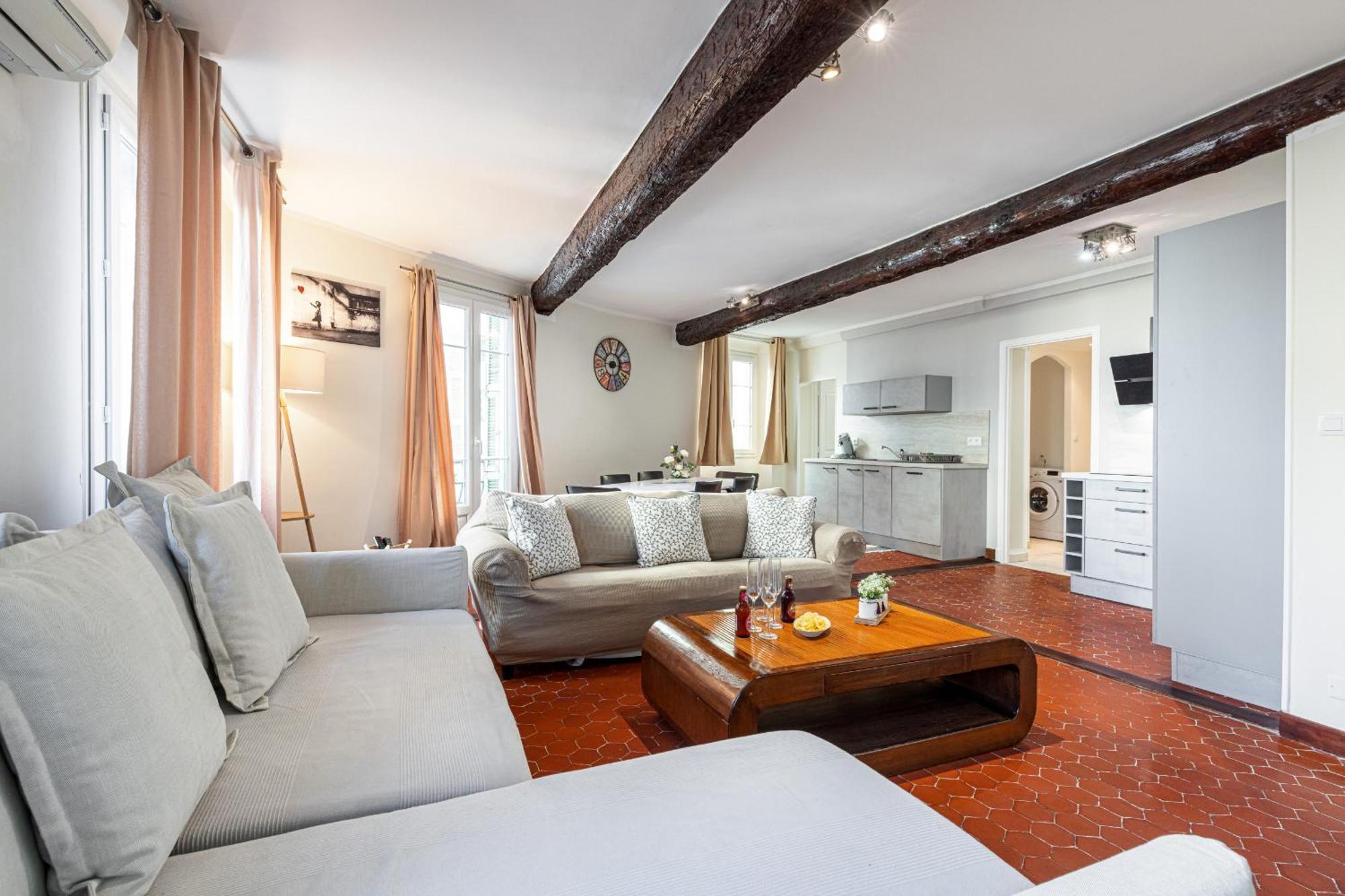דירות ניס Large 3 Bdr Old Town - Ac מראה חיצוני תמונה