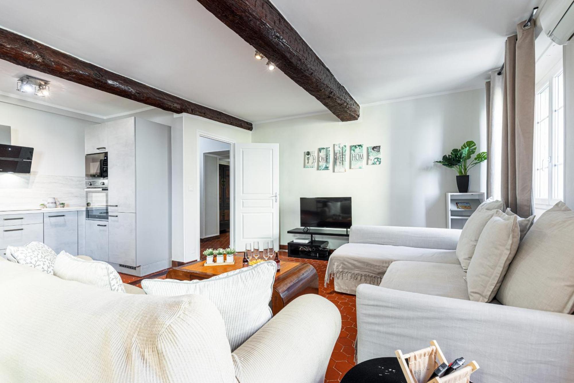 דירות ניס Large 3 Bdr Old Town - Ac מראה חיצוני תמונה